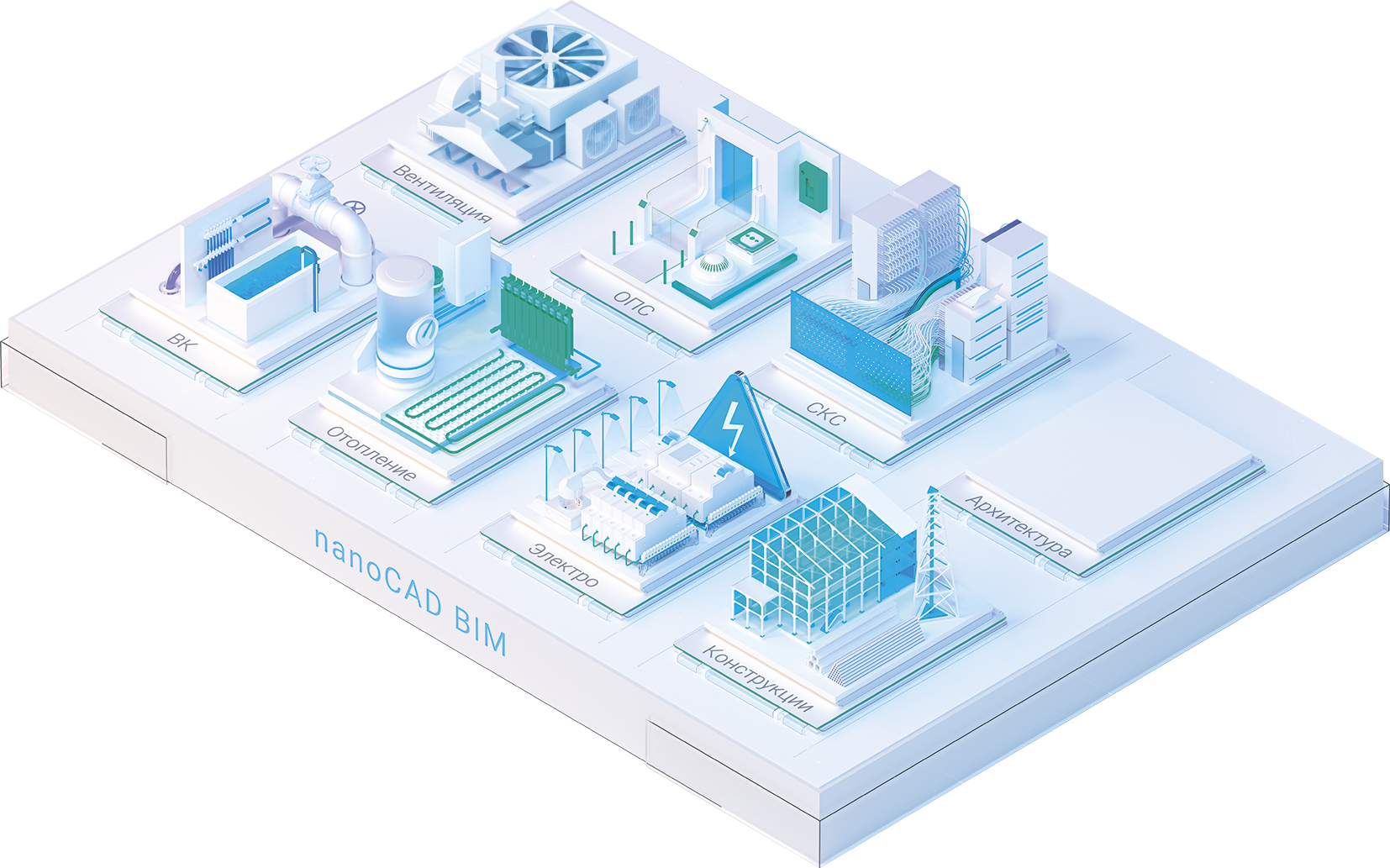 nanoCAD Инженерный BIM 23: новая версия комплекта инженерных BIM-решений на Платформе nanoCAD