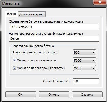 Ввод материала в собранной конструкции 