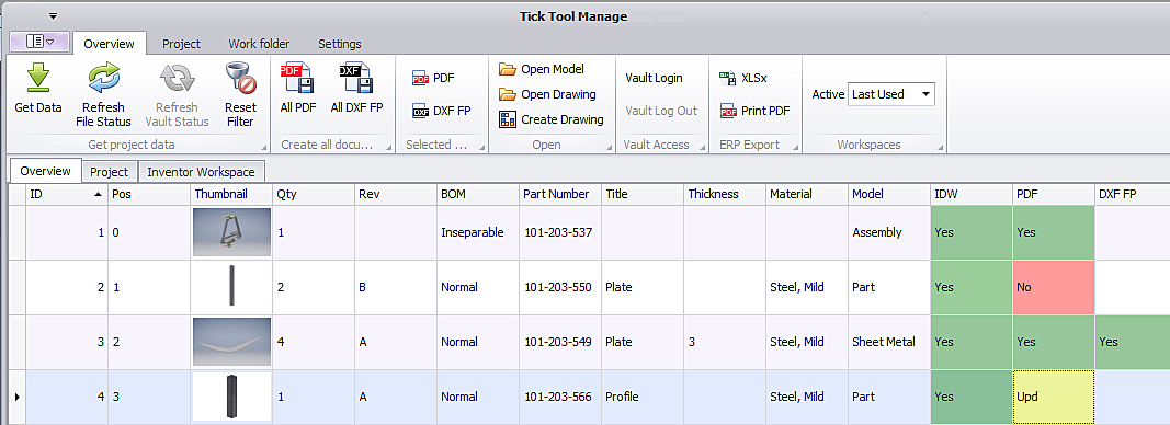 Tick Tool Manage