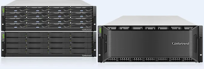 2U Infortrend Expansion Enclosure JB 3000 JB3012R10A0-8U32