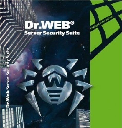 Dr.Web Server Security Suite. Антивирус. Продление на  1 год (1-9 мест), LBS-AK-12M-**-B3
