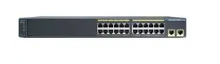 Cisco Catalyst, 24 x FE, 2 x GE, LAN Base WS-C2960-24TT-L