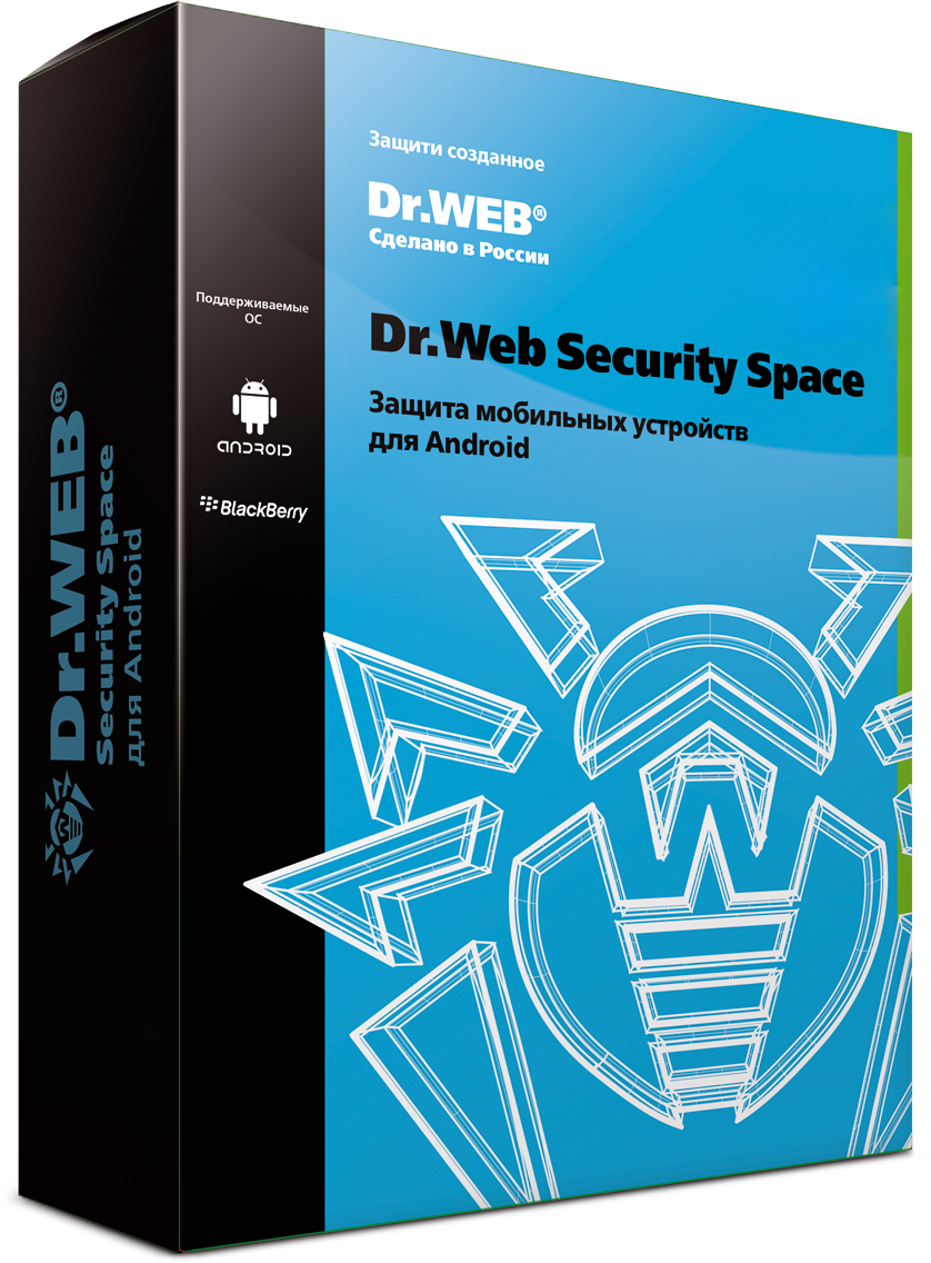 Dr.Web Security Space (для мобильных устройств)  -  на 1 устройства, на 24 мес., КЗ, LHM-BK-24M-1-A3