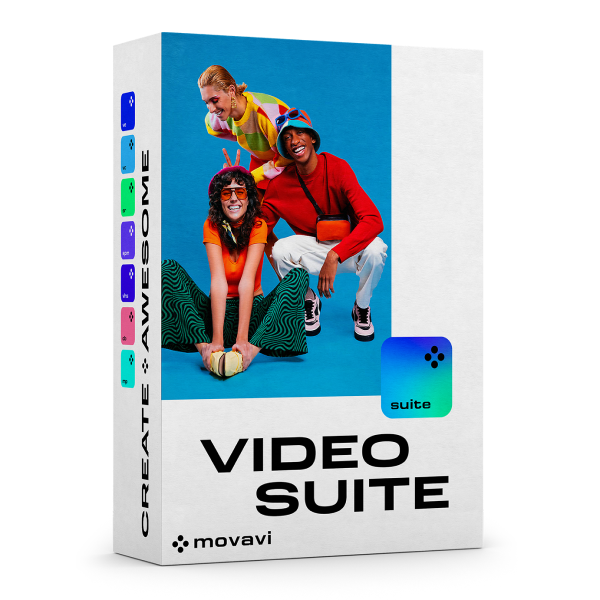 Movavi Video Suite для Мас, персональная лицензия, годовая подписка
