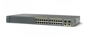 Cisco Catalyst, 24 x FE, 2 x GE/SFP, LAN Base WS-C2960+24TC-L