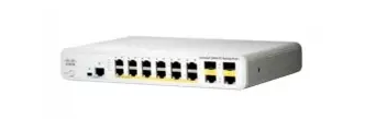 Cisco Catalyst, 12 x FE (PoE), 2 x GE/SFP, LAN Base WS-C2960C-12PC-L