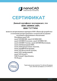 Нанософт ИнфоСАПР 2023