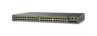 Cisco Catalyst, 48 x GE (PoE+), 4 x SFP, LAN Base WS-C2960RX-48FPS-L