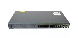 Cisco Catalyst 2960 Plus, 24 x FE, 2 x GE/SFP, LAN Lite WS-C2960+24TC-S