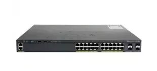 Cisco Catalyst, 24 x GE, 2 x 1G SFP, LAN Lite WS-C2960X-24TS-LL