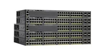 Cisco Catalyst, 24 x GE, 2 x SFP+, IP Lite WS-C2960XR-24TD-I