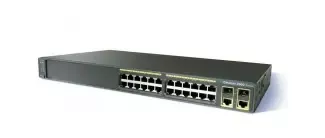 Cisco Catalyst, 24 x FE, 2 x GE/SFP, LAN Base WS-C2960-24TC-L