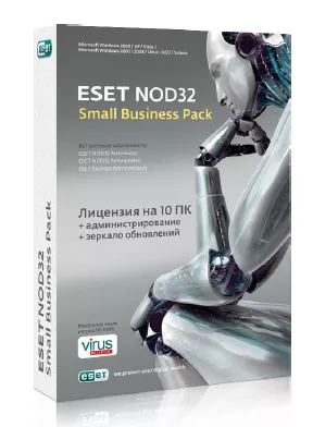 ESET NOD32 Small Business Pack renewal for 15 users