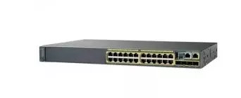Cisco Catalyst, 24 x GE (PoE), 2 x SFP+, LAN Base WS-C2960X-24PD-L